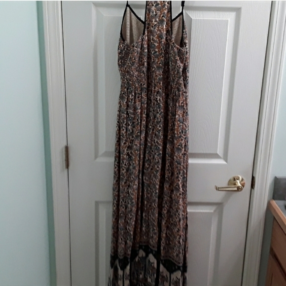 Y2K Wet Seal Boho Elephant Print Maxi Dress - Picture 3 of 11